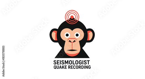 Monkey seismologist icon