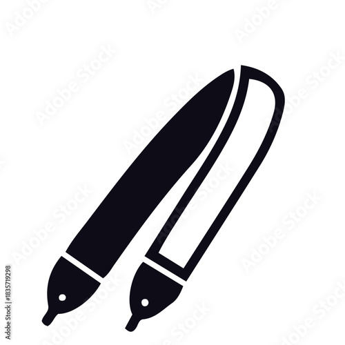 camera icon, photo camera black and white vector design 