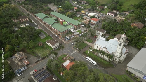 Cidade de Nova Veneza drone