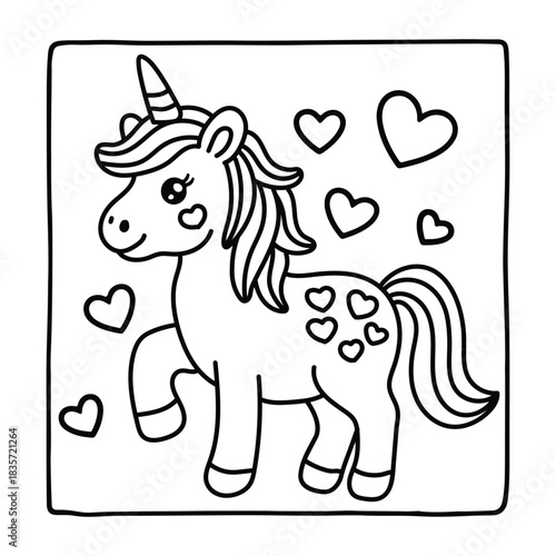 Bold and Easy Valentine's Day Coloring Page for Kids and Adults, Cozy Love Coloring Page, Cute and Cozy, Bold and Easy, Fun Romantic, Hygge-Inspired Designs, Valentine's Day, Self-love, Victor art.