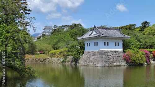 Castle in Japan, near tokyo
