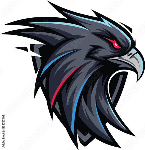 head of an eagle head