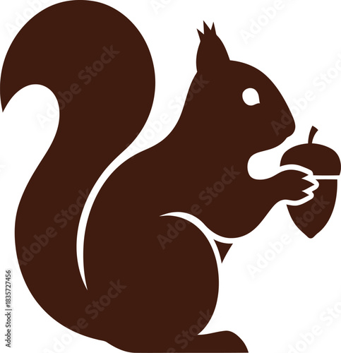 squirrel with nut