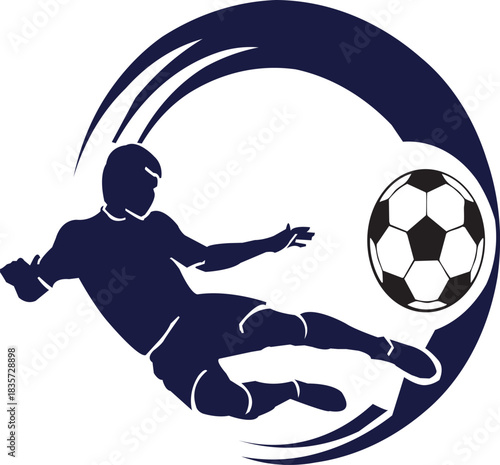 playing football icon