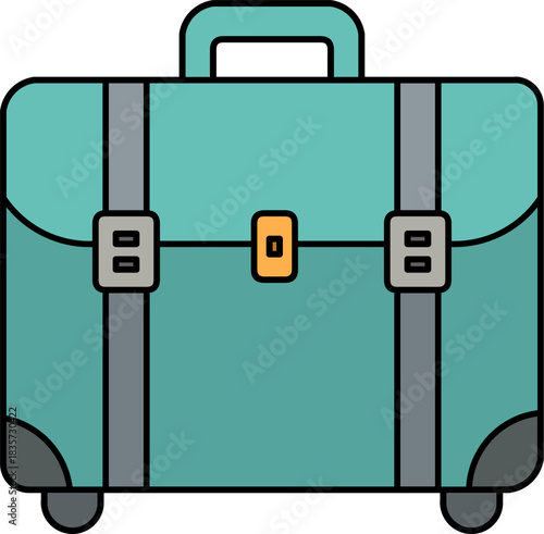 Holiday Trip Luggage Illustration