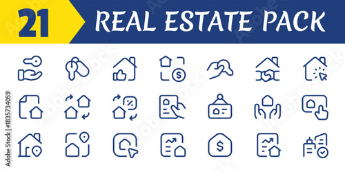 Real Estate Pack Icon.eps