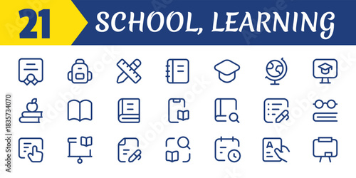School, Learning Icon.eps