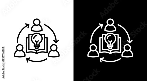 Knowledge Sharing With Icon Set Design