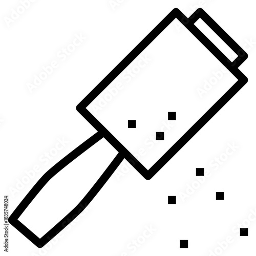 Lint Roller Cleaning Icon