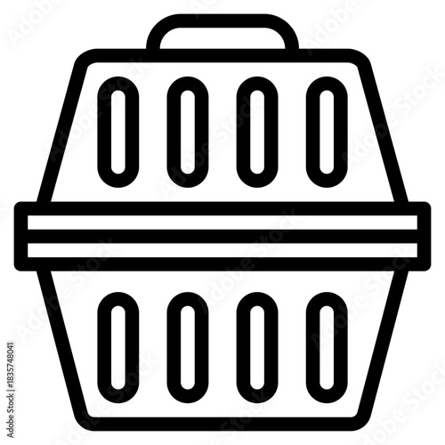 Pet Carrier Box Icon