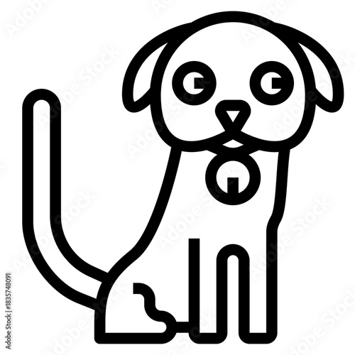 Cartoon Dog Icon