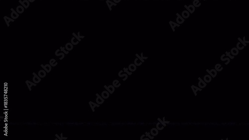Analog Static Noise VHS Glitch Transition Overlay. Horizontal Stripes and Scan Lines Artifacts for Distorted CRT VCR Video Effects 4k video animation seamless loop