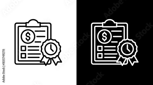 Revenue Recognition With Icon Set Design
