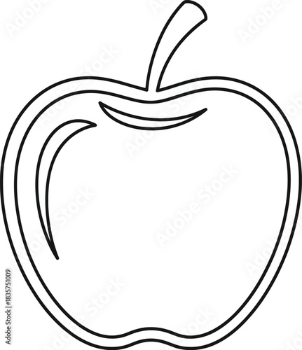 illustration of apple