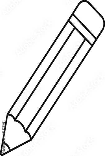 pencil drawing vector