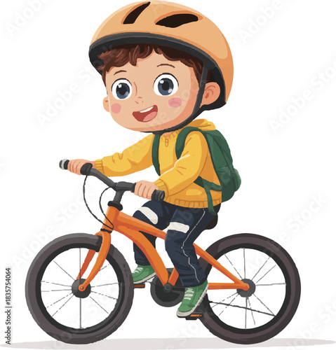 boy on bike