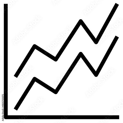 Business Growth Trend Chart