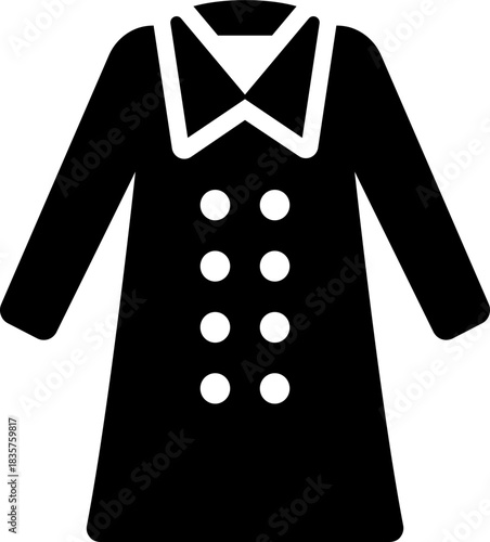 Stylish Trench Coat Symbol
