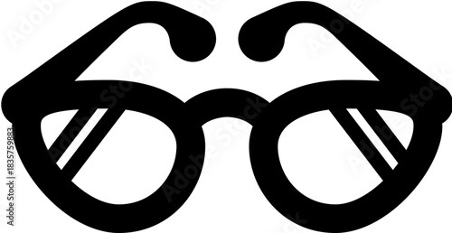 Retro Eyeglasses Icon