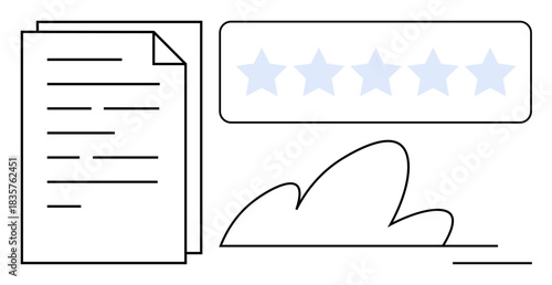 Customer experience, quality assurance, feedback analysis, reputation management, business evaluation, service improvement. Document beside star rating. Customer experience and quality assurance