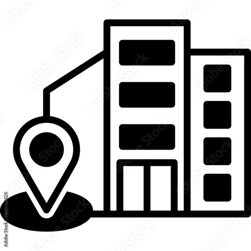 Corporate Building mixed icon