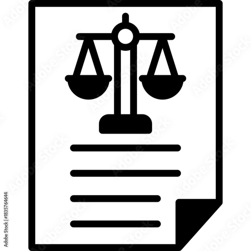 Legal Balance mixed icon