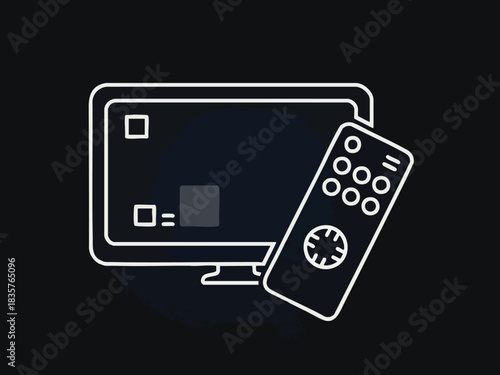 TV Remote Control Icon