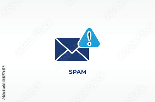 SPAM vector, icon or logo sign isolated symbol illustration