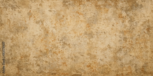 Vintage brown paper background with an aged, stained parchment texture and grunge pattern