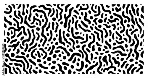 Abstract organic reaction diffusion pattern texture vector background