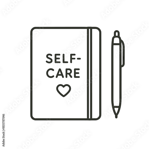 Self Care Journal and Pen Set