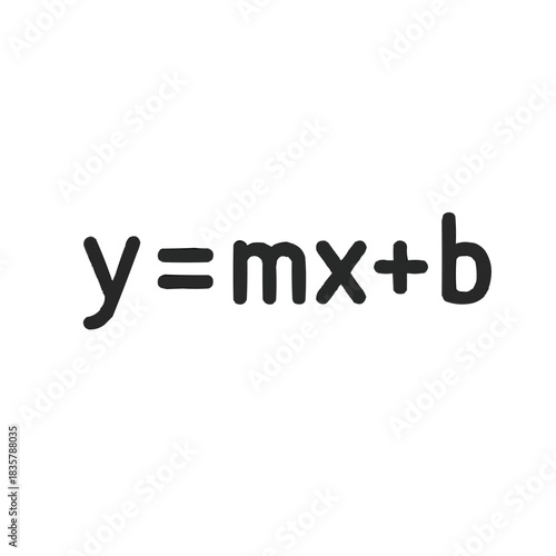Linear Equation Symbol Vector