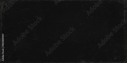 Dark black grunge wall texture background with vintage blackboard pattern for a blank retro surface design