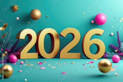 New year 2026 celebration