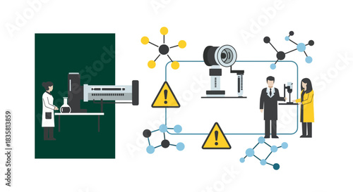 Medical Research Innovation with Scientists and Advanced Lab Equipment for Scientific Discovery, Health Solutions, and Cutting-Edge Biomedical Advancements