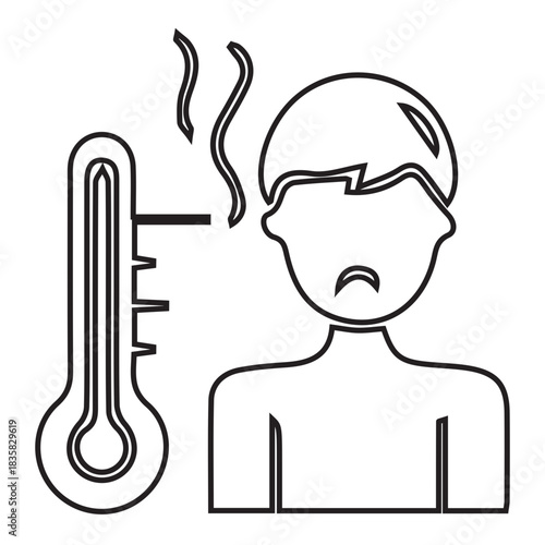 Fever Symptoms Icon
