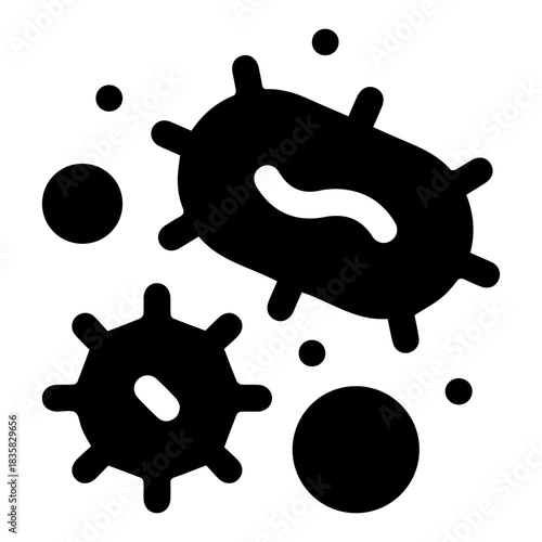 Microscopic Germs Icon