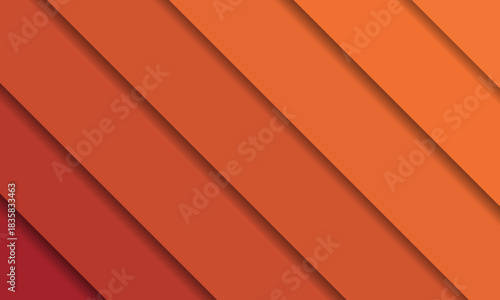 ed and orange backround paper style. vector