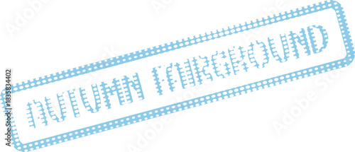 Autumn Fairground Dotted Stamp Design for Fall Festivals and Amusement Themes