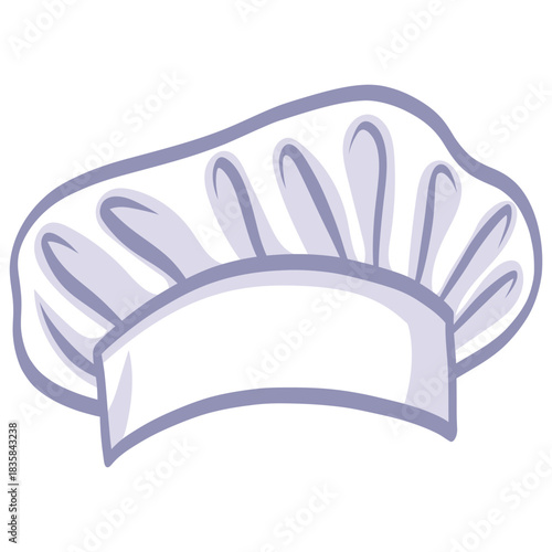 Chef Hat Cap Illustration Icon