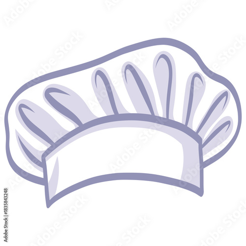 Chef Hat Cap Illustration Icon