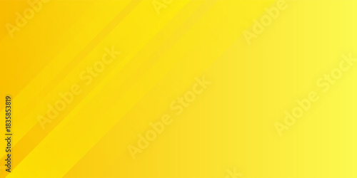 Orange and yellow gradient sunny stripes background. Abstract Yellow Background With 3d line Modern Concept. Minimal Poster. Background For Banner, Web, Cover, Billboard, Social Media, Landing Page