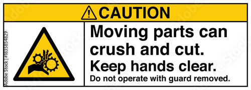 Safety Sign Signage CAUTION M...