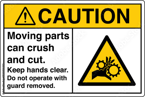 Safety Sign Signage CAUTION M...