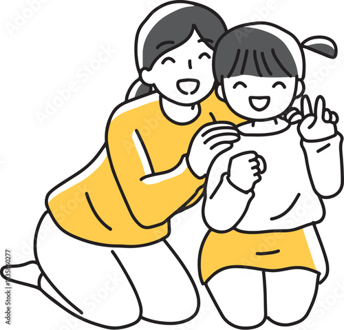 仲の良い母と娘