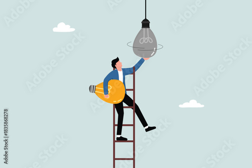 Turning to new innovations or transforming into new businesses, solutions to replace old models with brilliant technological concepts, entrepreneurs climb the ladder to change the idea of ​​light bulb