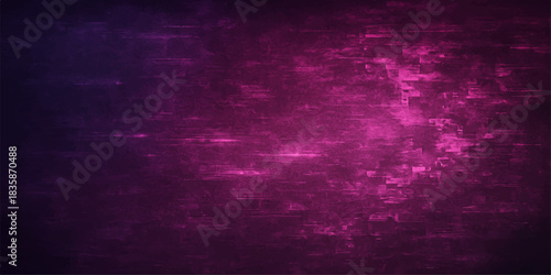 Dark purple grunge texture pattern on a dark blue background with light rays, violet smoke, and a galaxy design