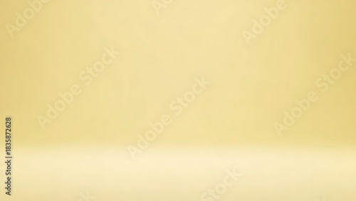 Elegant warm yellow studio background provides a soft, inviting space perfect for product display or gentle portraiture