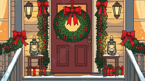 Google 2016 vector art with colorful shapes, lines, and abstract geometric design elements