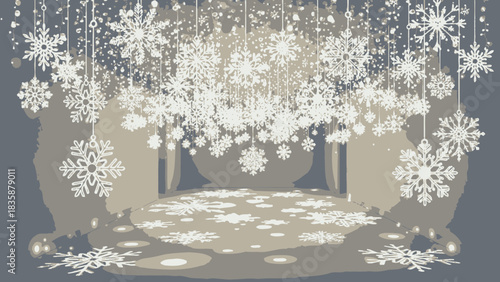 The number one made of blue lines, with a subtle vintage, faded texture overlay